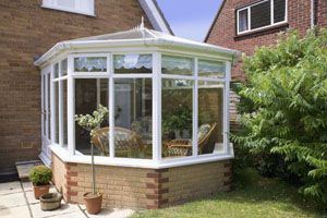 UPVC conservatory